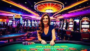nnok live casino section connected with sports and game lobby navigation